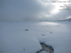 Luční bouda, pramen Bílého Labe