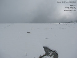 Luční bouda, pramen Bílého Labe