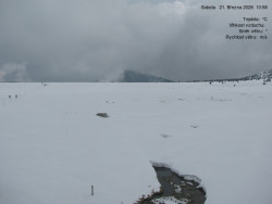 Luční bouda, pramen Bílého Labe