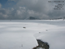 Luční bouda, pramen Bílého Labe