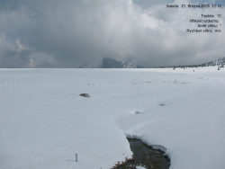 Luční bouda, pramen Bílého Labe