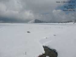 Luční bouda, pramen Bílého Labe