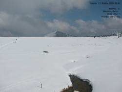 Luční bouda, pramen Bílého Labe