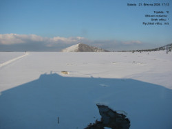 Luční bouda, pramen Bílého Labe