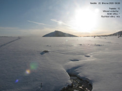 Luční bouda, pramen Bílého Labe