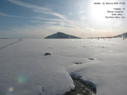 Luční bouda, pramen Bílého Labe