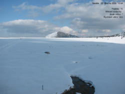 Luční bouda, pramen Bílého Labe