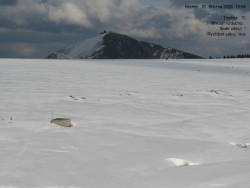 Luční bouda, pramen Bílého Labe