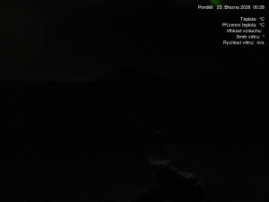 Luční bouda - Luční bouda, pramen Bílého Labe - 23.3.2026 v 00:30 Luční bouda - Luční bouda, pramen Bílého Labe - 23.3.2026 v 00:30