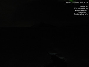 Luční bouda - Luční bouda, pramen Bílého Labe - 23.3.2026 v 01:15 Luční bouda - Luční bouda, pramen Bílého Labe - 23.3.2026 v 01:15