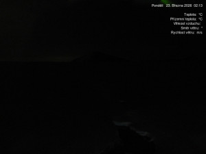 Luční bouda - Luční bouda, pramen Bílého Labe - 23.3.2026 v 02:15 Luční bouda - Luční bouda, pramen Bílého Labe - 23.3.2026 v 02:15