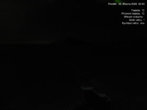 Luční bouda - Luční bouda, pramen Bílého Labe - 23.3.2026 v 02:45 Luční bouda - Luční bouda, pramen Bílého Labe - 23.3.2026 v 02:45