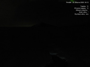 Luční bouda - Luční bouda, pramen Bílého Labe - 23.3.2026 v 04:15 Luční bouda - Luční bouda, pramen Bílého Labe - 23.3.2026 v 04:15