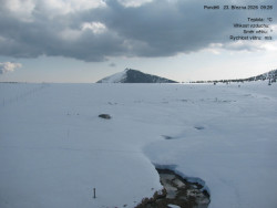 Luční bouda, pramen Bílého Labe