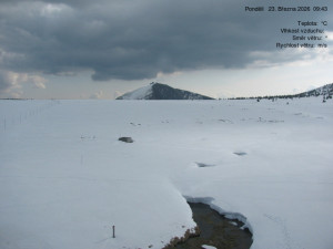 Luční bouda - Luční bouda, pramen Bílého Labe - 23.3.2026 v 09:45 Luční bouda - Luční bouda, pramen Bílého Labe - 23.3.2026 v 09:45