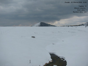 Luční bouda - Luční bouda, pramen Bílého Labe - 23.3.2026 v 10:45 Luční bouda - Luční bouda, pramen Bílého Labe - 23.3.2026 v 10:45