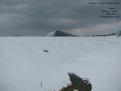 Luční bouda, pramen Bílého Labe