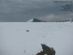 Luční bouda, pramen Bílého Labe