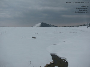 Luční bouda - Luční bouda, pramen Bílého Labe - 23.3.2026 v 13:15 Luční bouda - Luční bouda, pramen Bílého Labe - 23.3.2026 v 13:15