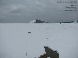 Luční bouda, pramen Bílého Labe