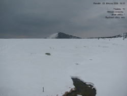 Luční bouda, pramen Bílého Labe