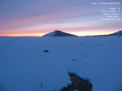 Luční bouda, pramen Bílého Labe