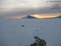 Luční bouda, pramen Bílého Labe