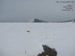 Luční bouda, pramen Bílého Labe