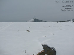 Luční bouda, pramen Bílého Labe