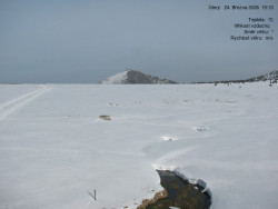 Luční bouda, pramen Bílého Labe