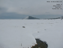 Luční bouda, pramen Bílého Labe