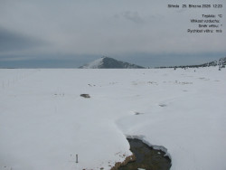 Luční bouda, pramen Bílého Labe