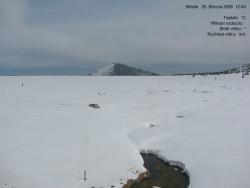 Luční bouda, pramen Bílého Labe