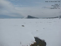 Luční bouda, pramen Bílého Labe