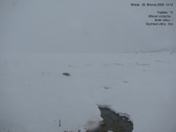 Luční bouda, pramen Bílého Labe