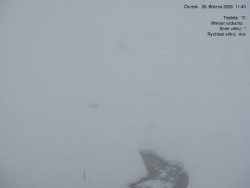 Luční bouda, pramen Bílého Labe