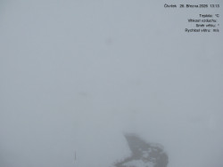 Luční bouda, pramen Bílého Labe