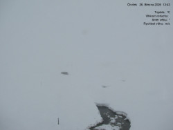 Luční bouda, pramen Bílého Labe