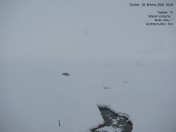 Luční bouda, pramen Bílého Labe