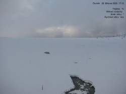 Luční bouda, pramen Bílého Labe