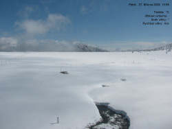 Luční bouda, pramen Bílého Labe