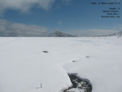 Luční bouda, pramen Bílého Labe