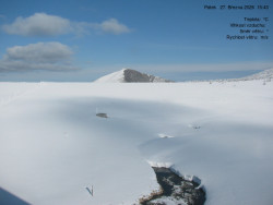 Luční bouda, pramen Bílého Labe