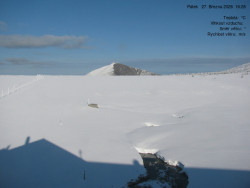 Luční bouda, pramen Bílého Labe