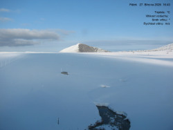 Luční bouda, pramen Bílého Labe