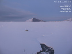 Luční bouda, pramen Bílého Labe