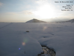 Luční bouda, pramen Bílého Labe