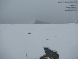 Luční bouda, pramen Bílého Labe