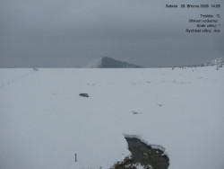 Luční bouda, pramen Bílého Labe