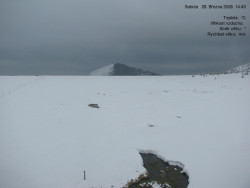 Luční bouda, pramen Bílého Labe